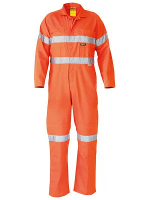 Bisley Hi Vis Lightweight Coveralls c/w 3M Reflective Tape BC6718TW