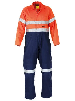 Bisley Indura Ultra Soft Fire Retardant Coverall 3M FR Reflective Tape BC8001