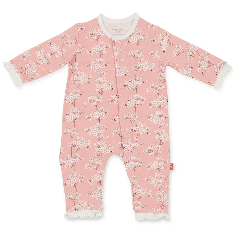 Cherry Blossom modal magnetic fuss free coverall