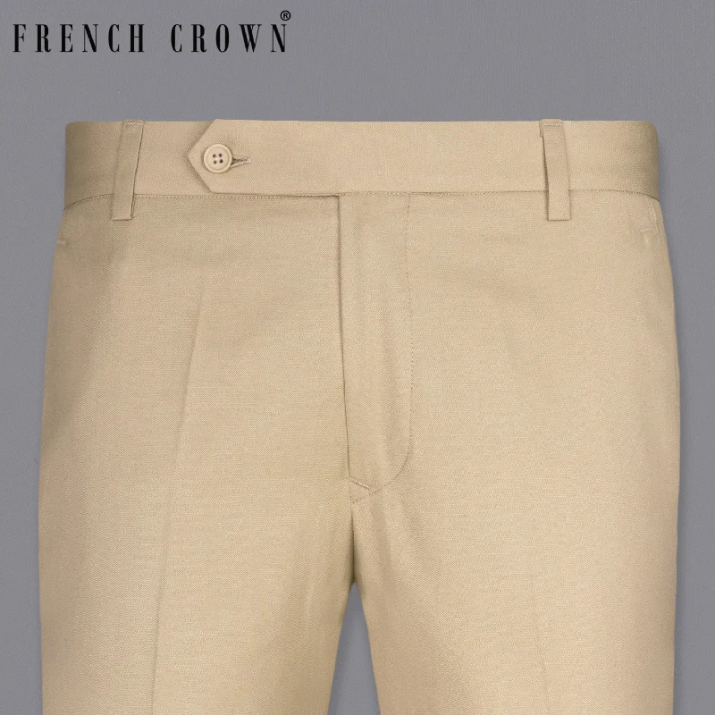 Cream Formal Pant