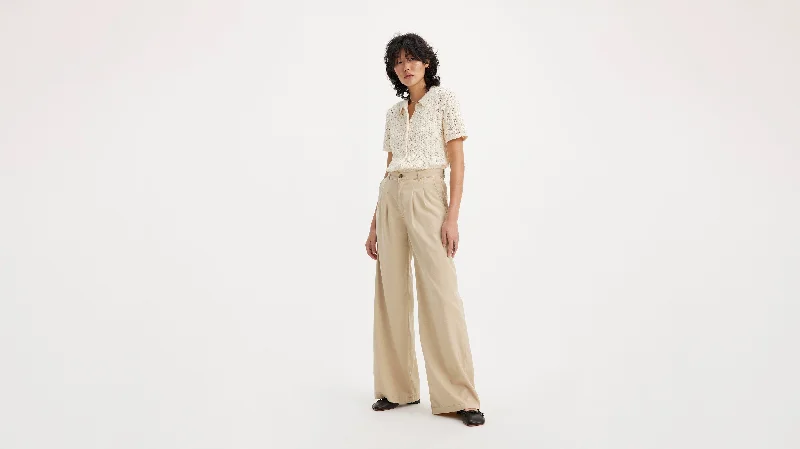 Levi's® Women's Pleated Wide-Leg Trousers