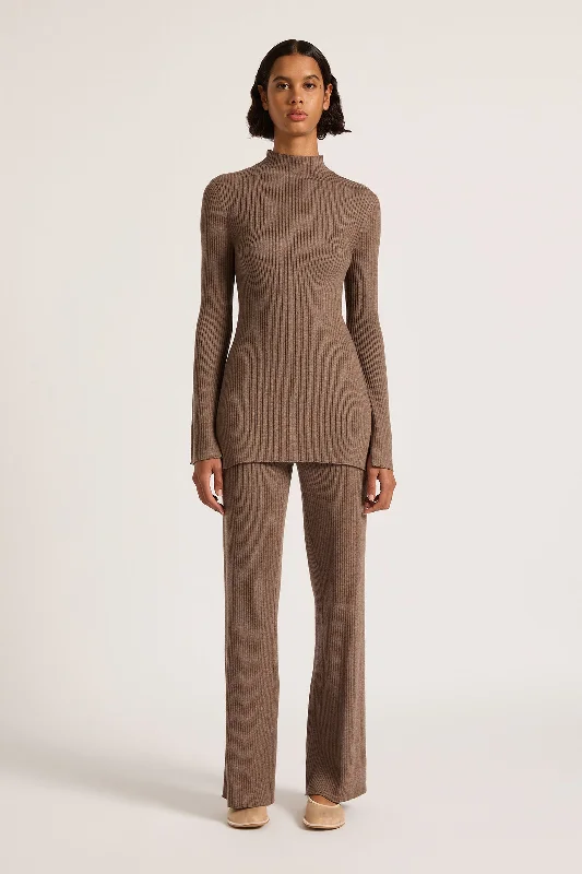 Nude Lucy MALO KNIT PANT Mocha