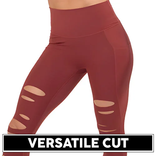 Tear It Up 2.0 Leggings | Cinnamon