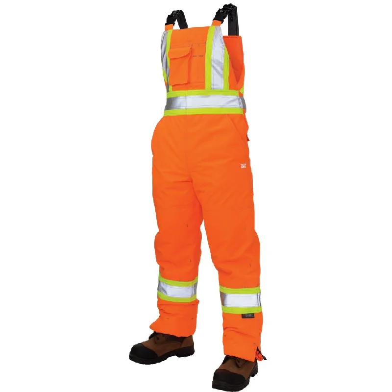 Tough Duck Women’s High Visibility Insulated Flex CSA Safety Bib Overalls