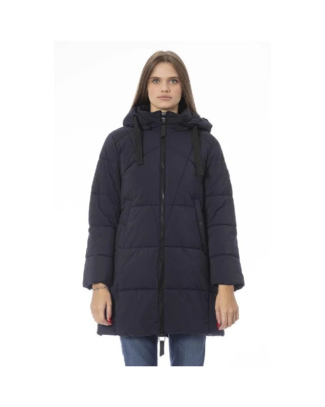 Baldinini Trend Down Jacket with Threaded Pockets