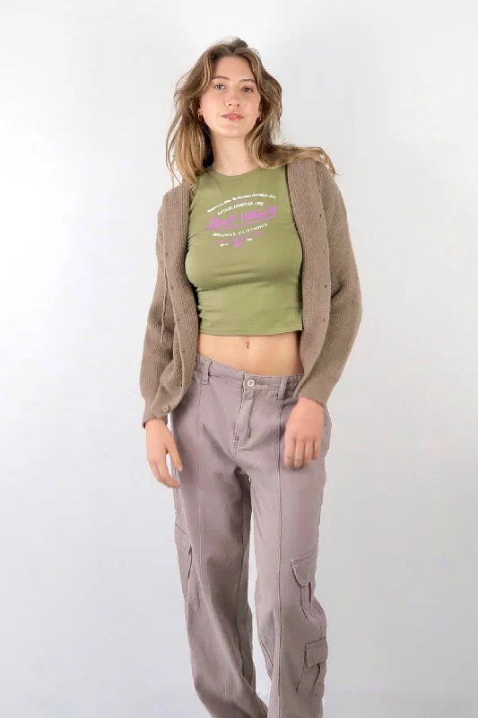 Colby 90s skater girl cashmere cardigan