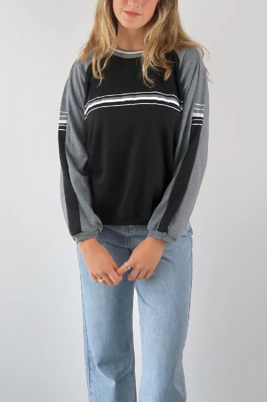 College girl oversized jumper