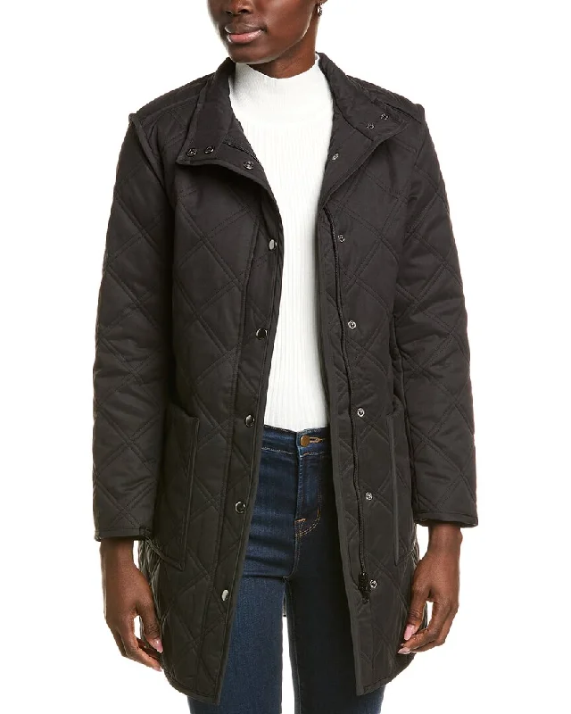 tyler böe Tilda Quilted Car Coat