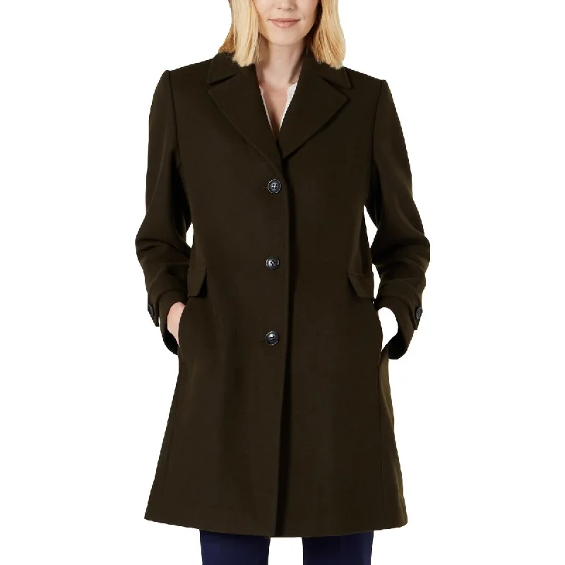 Vince Camuto Womens Warm Midi Wool Coat