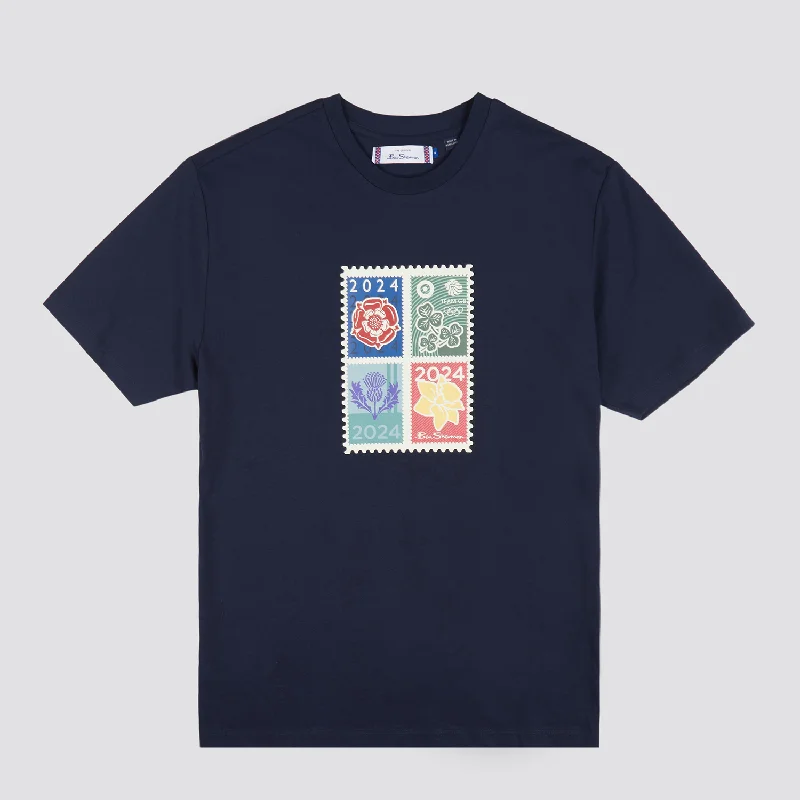 Ben Sherman Team GB Stamps T-Shirt