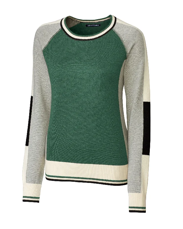 Cutter & Buck Ladies' Stride Colorblock Sweater