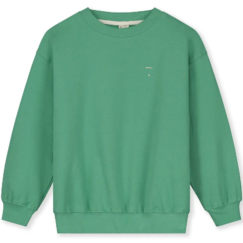 Dropped Shoulder Sweater in Bright Green by Gray Label