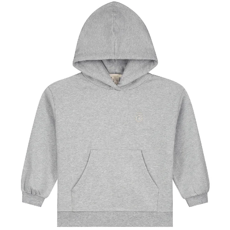 Hoodie in Grey Melange by Gray Label