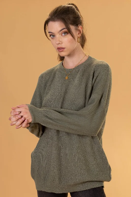 Knit Sweater Henri Khaki