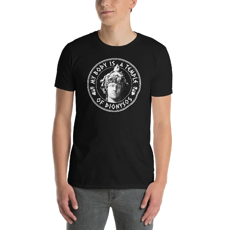 My Body Is A Temple Of Dionysos - Premium T-Shirt