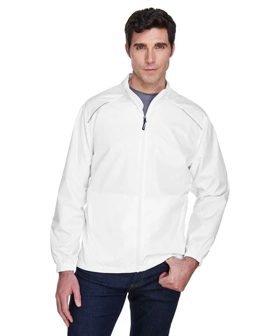 88183 - Core 365 Mens Motivate Unlined Lightweight Jacket | White