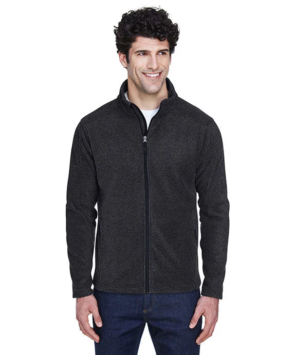 88190 - Core 365 Mens Journey Fleece Jacket | Heather Charcoal