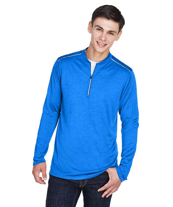 CE401 - Core 365 Mens Kinetic Performance Quarter-Zip | True Royal/Carbon