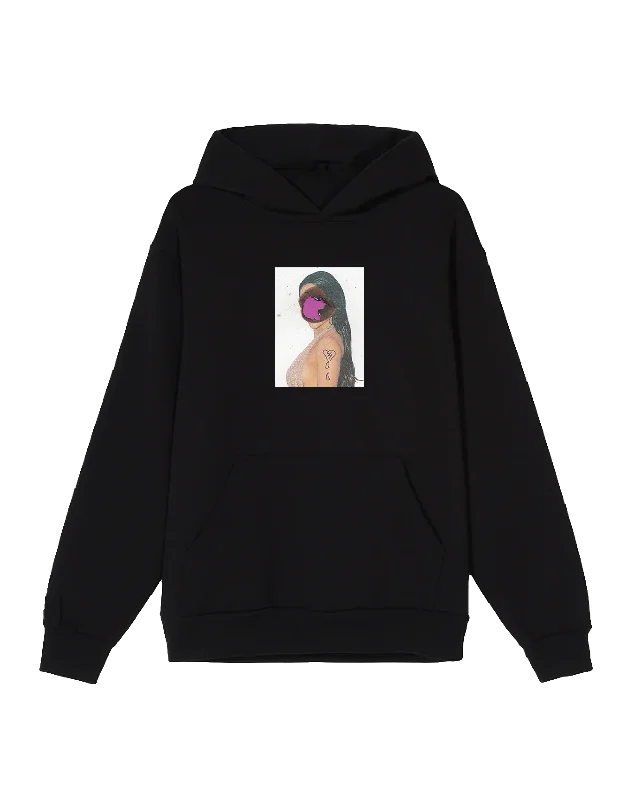 La Fama R Hoodie (Black)