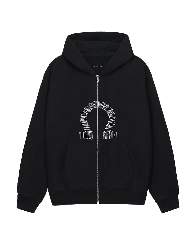 Omega Zip Up Hoodie