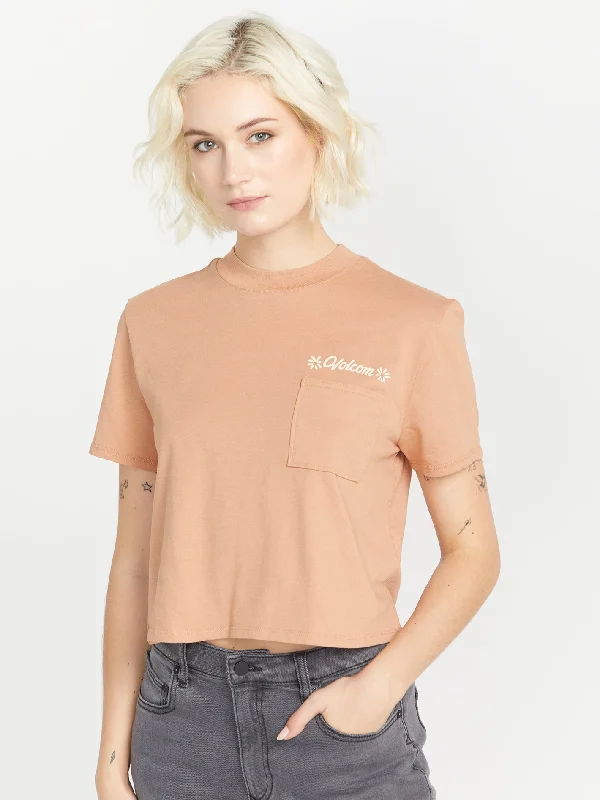 Pocket Dial Short Sleeve Tee - Clay