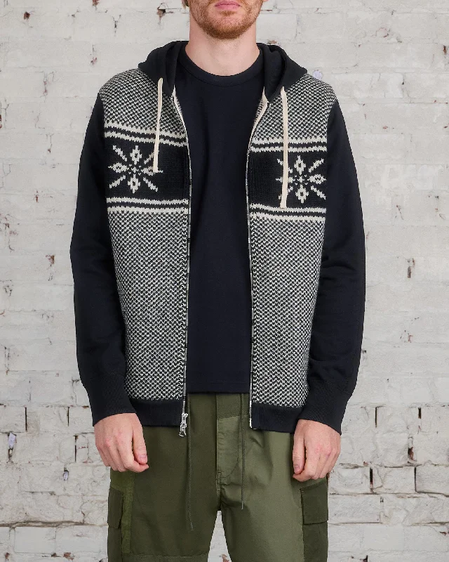 Junya Watanabe MAN x Reigning Champ Shetland Wool Zip Hoody