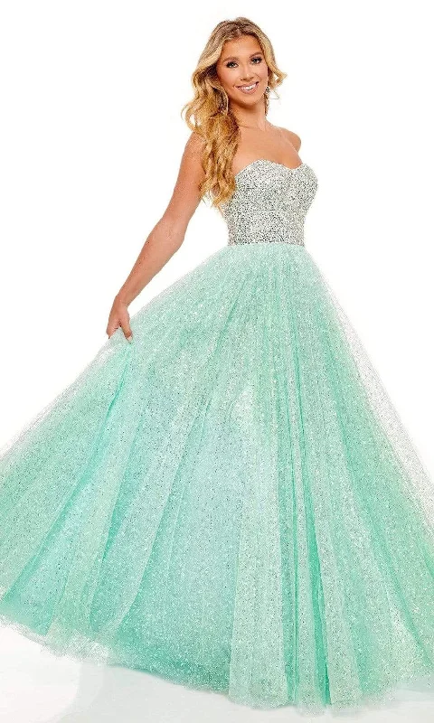 Rachel Allan - 70140 Strapless Sweetheart A-Line Gown