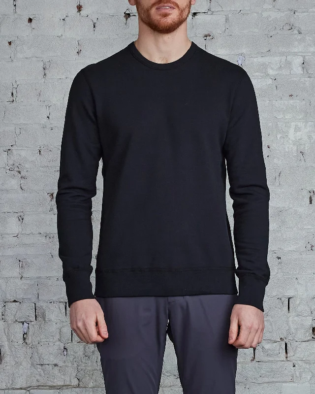 Reigning Champ Core Crewneck Black