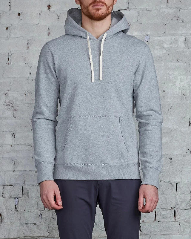 Reigning Champ Core Pullover Hood Heather Grey