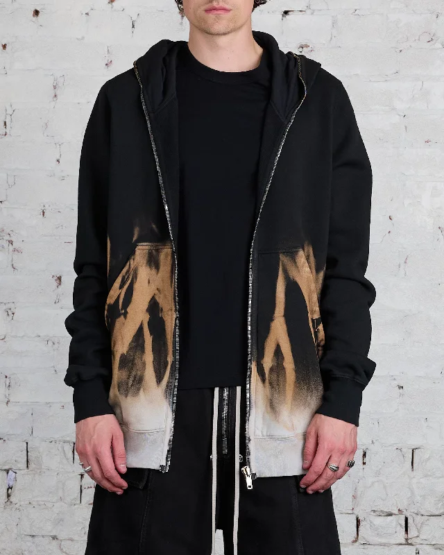 Rick Owens DRKSHDW Jumbo Gimp Zip Felpa Sun Terra