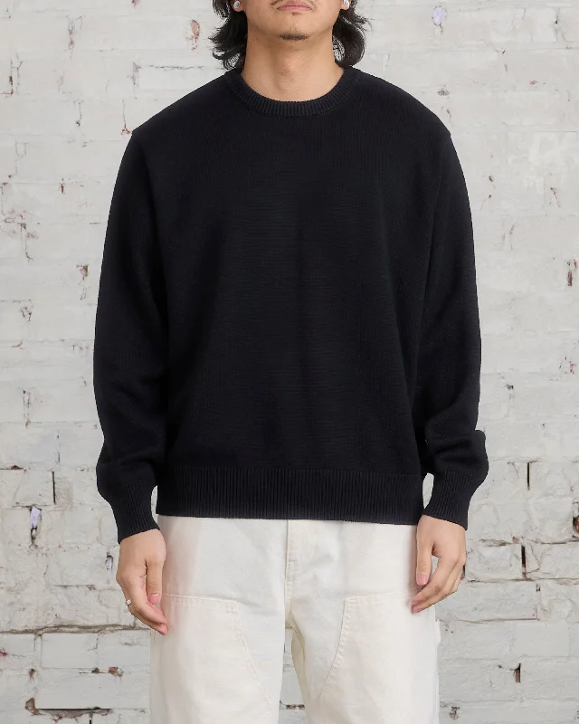 Stussy Laguna Icon Knit Sweater Black