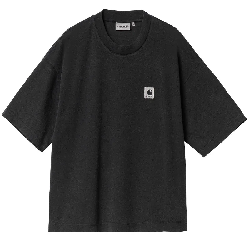 Carhartt Womens S/S Nelson T-Shirt Black Garment Dyed