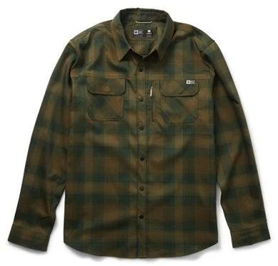 Fathom LS Tech Flannel - Olive