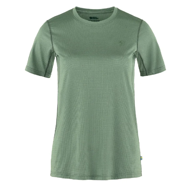 Fjallraven Womens Abisko Day Hike SS T-Shirt Patina Green