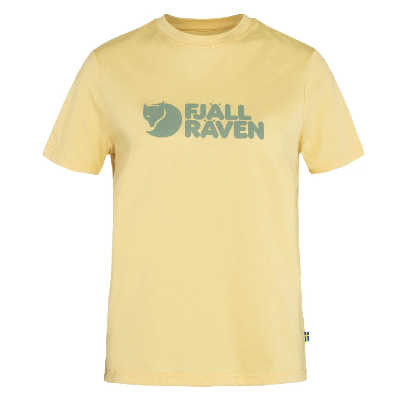 Fjallraven Womens Logo T-Shirt Mais Yellow