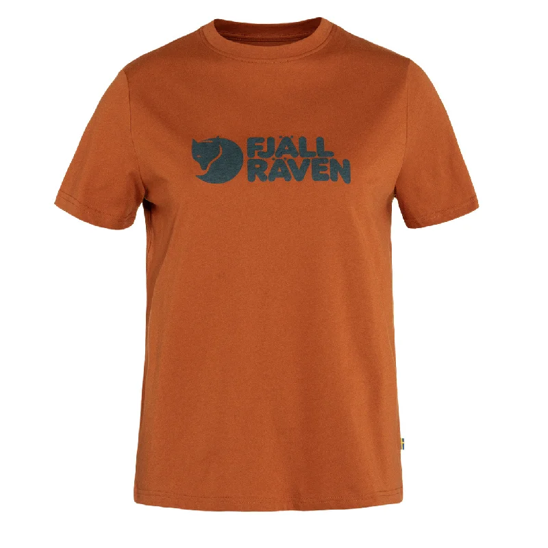 Fjallraven Womens Logo T-Shirt Terracotta Brown