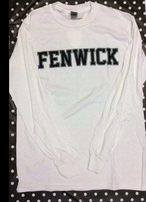 Fenwick White Long Sleeved Locker Tag Shirt