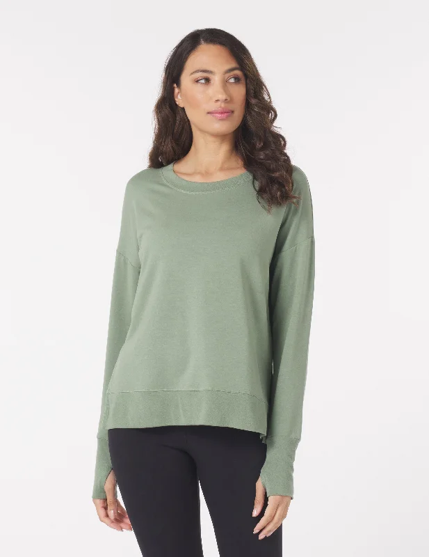 Lounge Long Sleeve: Sage