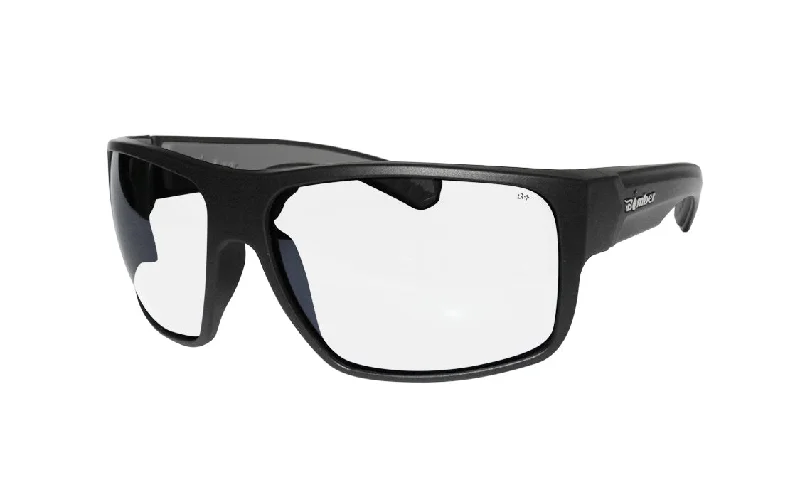 Mana Safety |Matte Black - Clear Lens