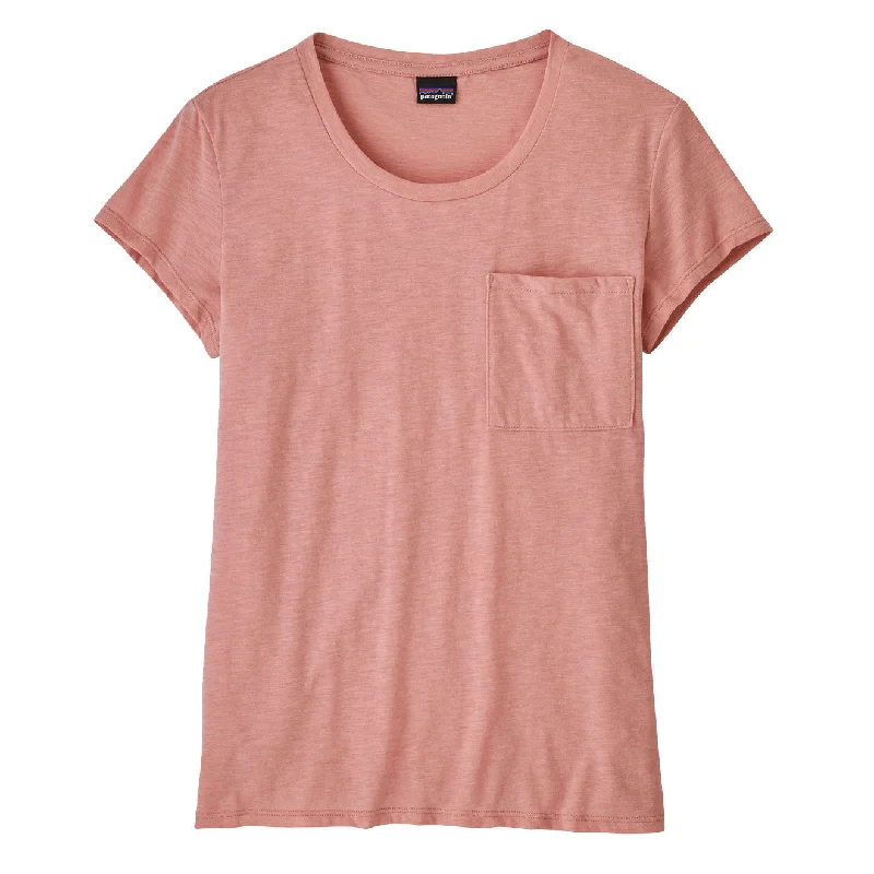 Patagonia Womens Mainstay T-Shirt Sunfade Pink