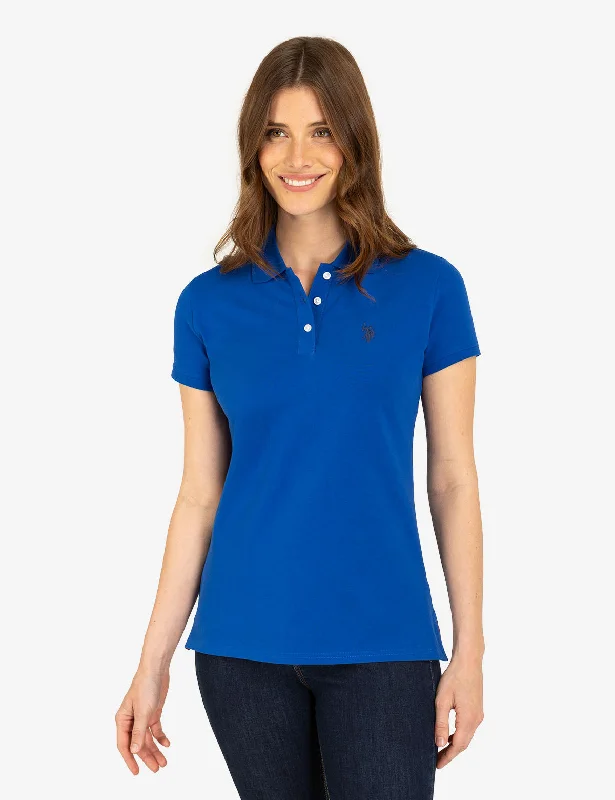 SOLID PIQUE POLO SHIRT