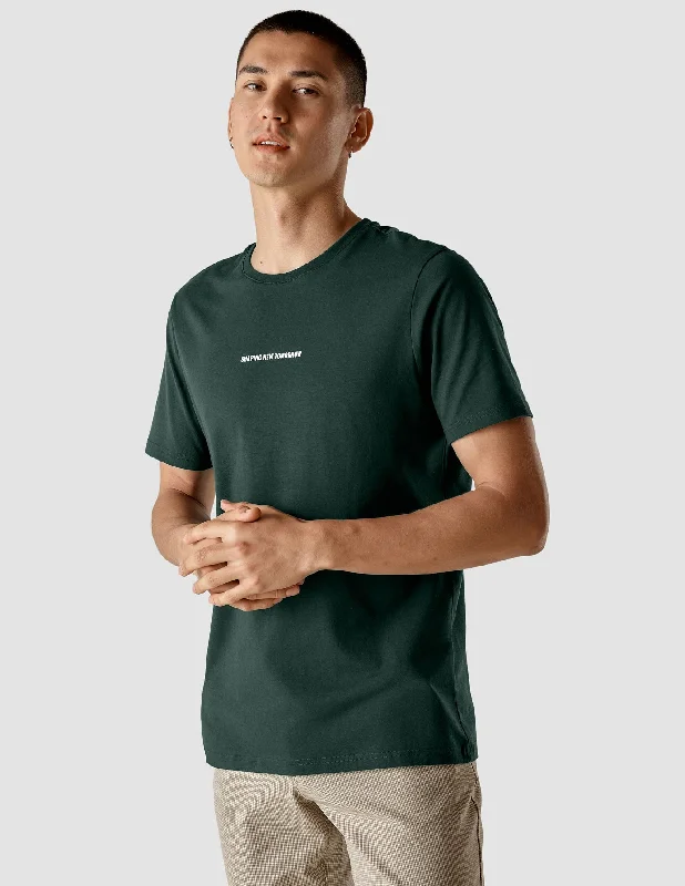 Supima Autograph T-shirt Forest Green