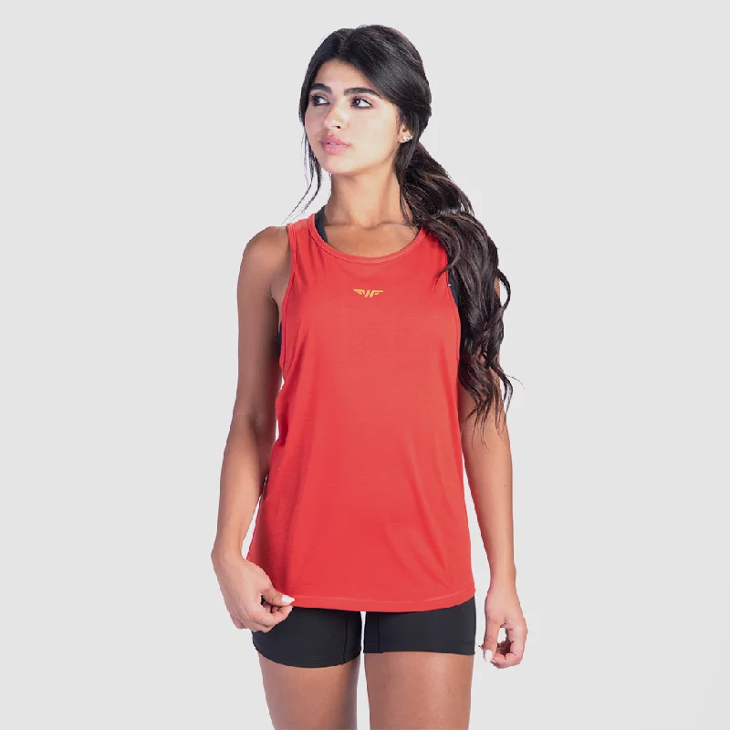 WOMEN ROYAL TANK(RED)