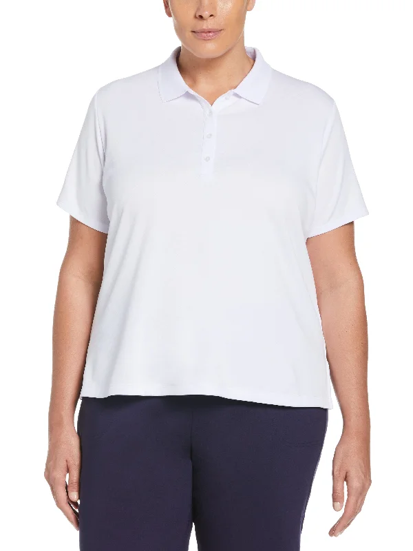 Womens Plus Swing Tech™ Polo