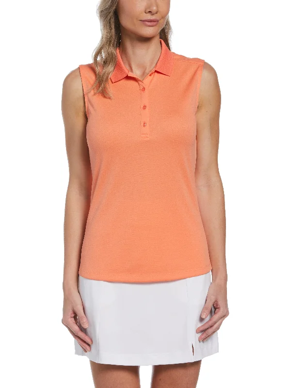 Womens Opti Dri™ Sleeveless Polo